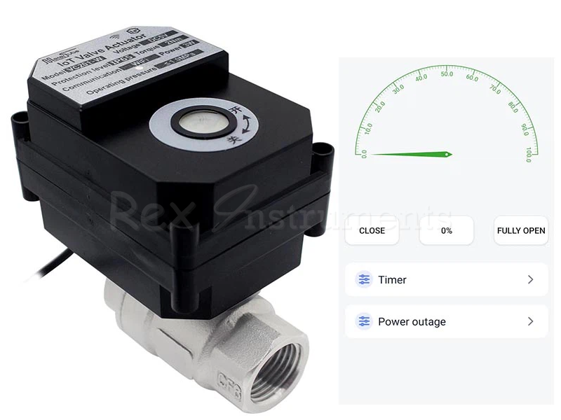 Gentos pflow IoT Valve Actuator VC201-W